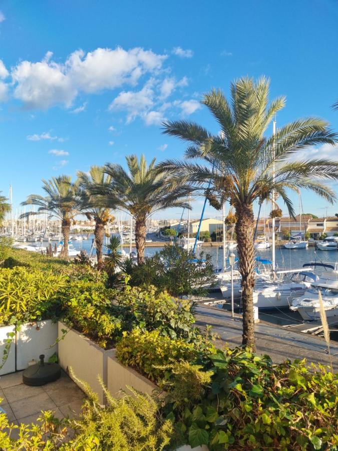 Cap Capistol Studio Avec Terrasse, Vue Port Agde Eksteriør billede